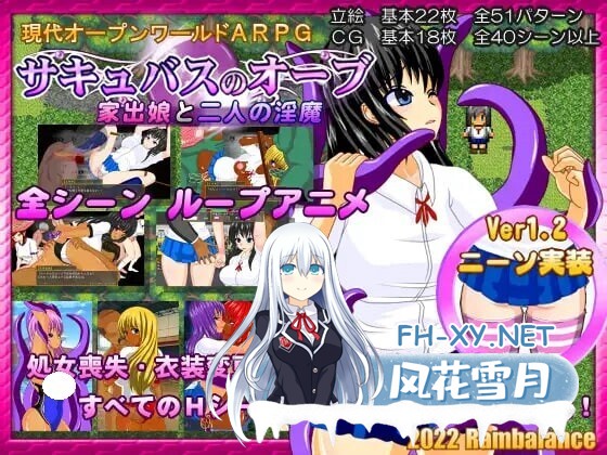 [RPG/AI汉化/PC] 魅魔宝珠 ～离家少女与两只淫魔～ v1.2.1b サキュバスのオーブ ～家出娘と二人の淫魔～ [1G]-1.jpg
