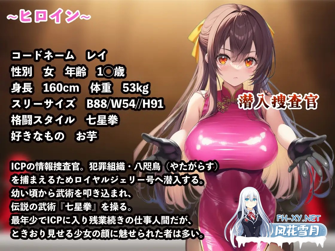 [RPG/机翻+AI文本/战斗H/强X/雌堕/AI作画/更新][RJ01486684/ぷりっぷり亭社团]潜入搜查官蕾 ～豪华客轮格斗会～/潜入捜査官レイ 〜豪華客船武闘会〜[Ve...-7.jpg