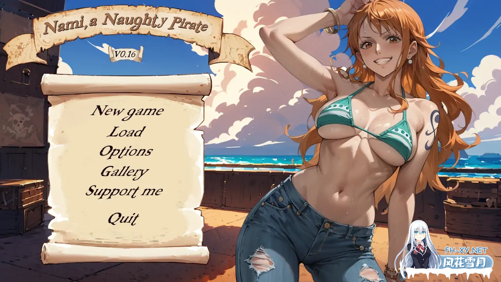 [SLG/AI汉化/同人/更新]顽皮海盗娜美/Nami, a Naughty Pirate [Ver0.16][PC+安卓/1.47G]-1.jpg