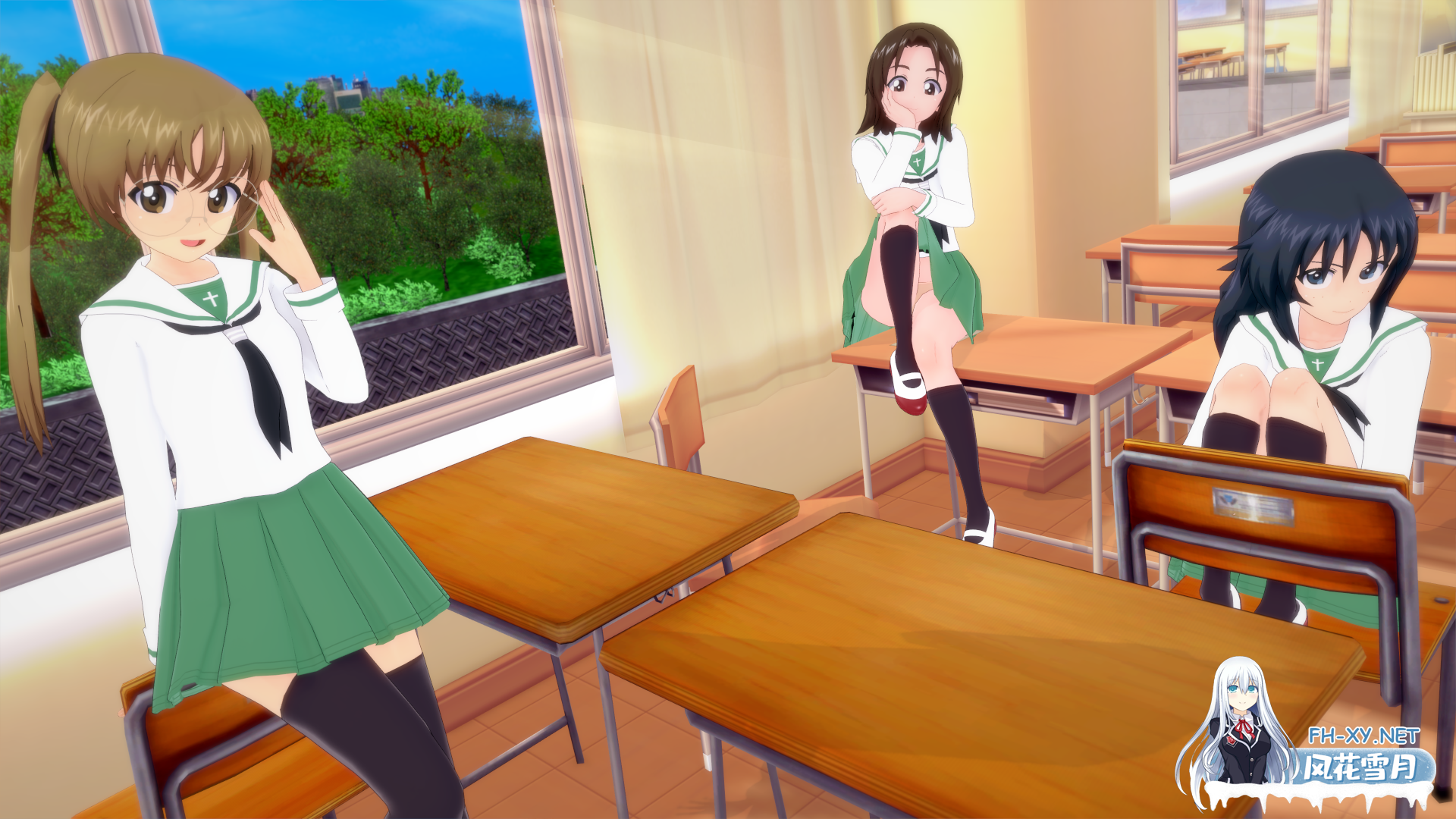 [SLG/动态/更新/汉化/3D]少女与战车/少女与战车：装甲猫/Girls und Panzer der Panzussy[Ver1.0 English Christmas - 2][PC+安卓/5.91G]-3.png