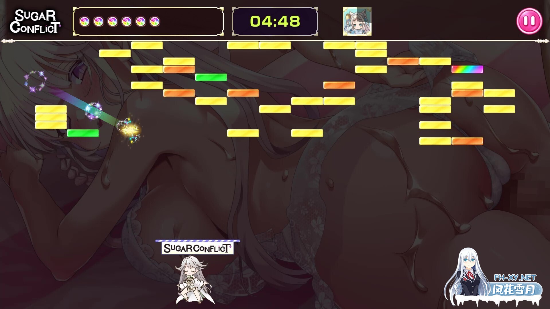 [SLG/STEAM官中/打砖块/巨乳]终极糖果粉碎！— 砖块粉碎者的渴望/Ultimate Sugar Crush! — Brick Breaker Desire[PC/0.31G]-11.jpg