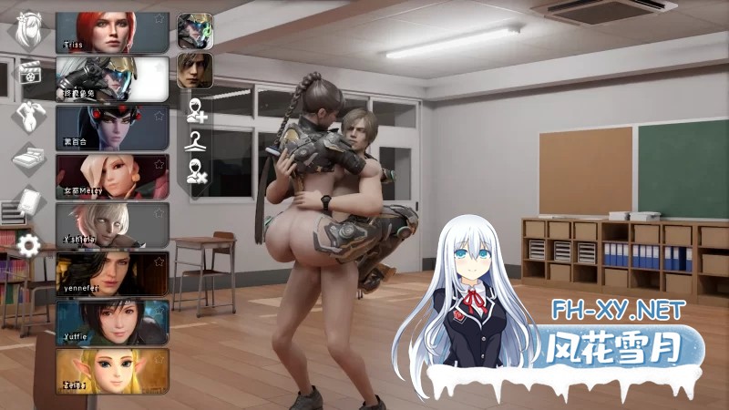 [3D互动/中文/步兵/带人物] 面部滋润模拟器 Ver0.59_Pro专业版 挂载完整汉化版+88款人物MOD [9.5G/更新]-3.jpg