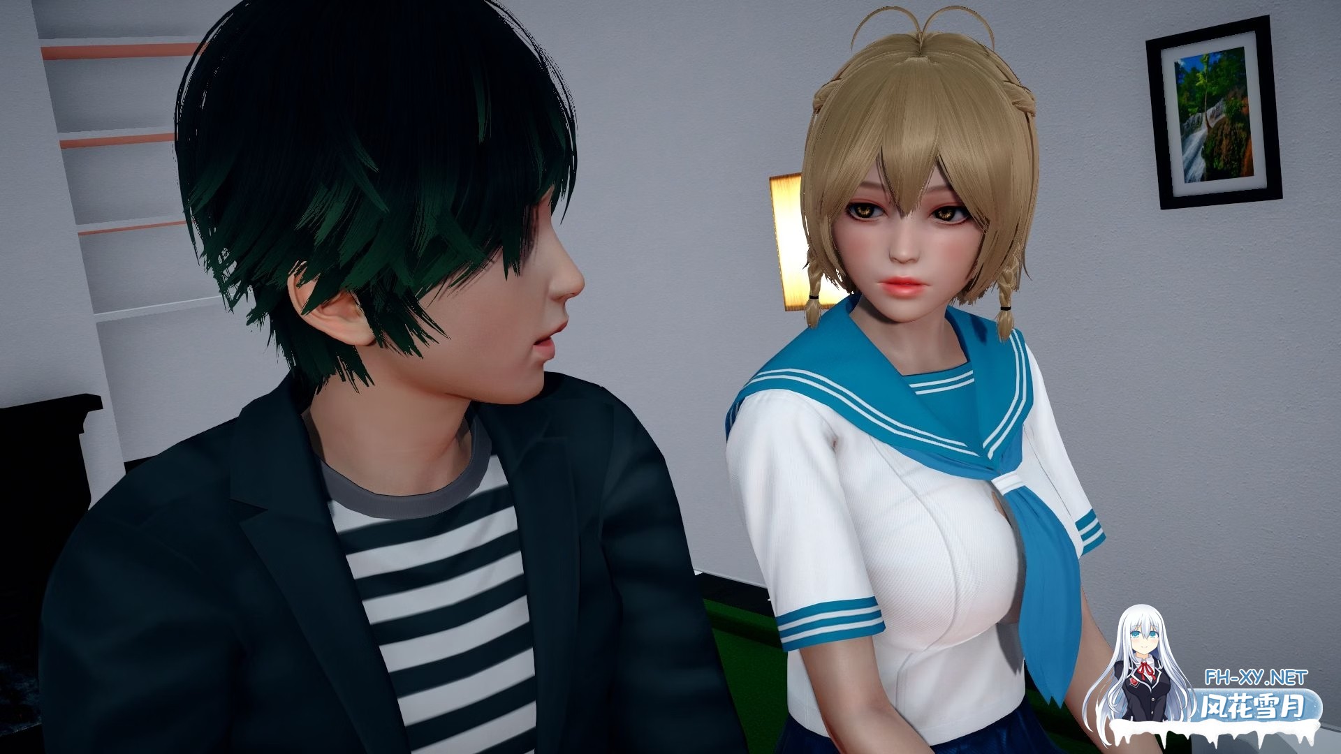 [亚洲精品SLG/汉化/后宫//恋爱/PC+安卓]我的爱人是霸凌女 我的女友是恶霸 My Bully is My Lover Ch.2 Ep.1 AI汉化内嵌版[12.3G]-11.jpg