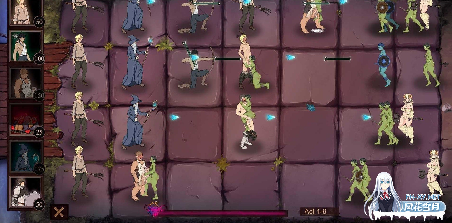 [ACT/动态/步兵/口交/H版植物大战僵尸/生肉/更新]魔女突袭:镇守 [H版植物大战僵尸]/Monster girl assault[Ver0.3.5][PC+安卓/900M]-4.jpeg