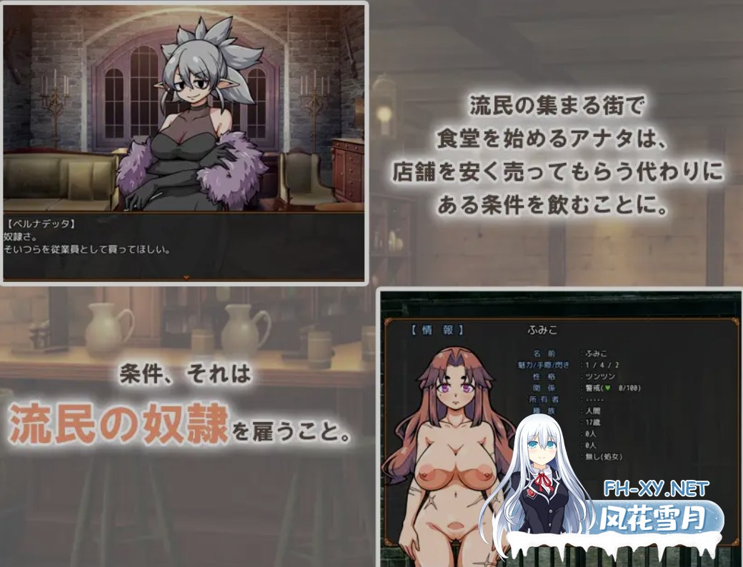 [超热门SLG/AI汉化/可捏人] 与流民少女共谱的食堂繁荣记 流民娘と始める食堂繁盛記 AI汉化版 [1G/新作]-2.jpg