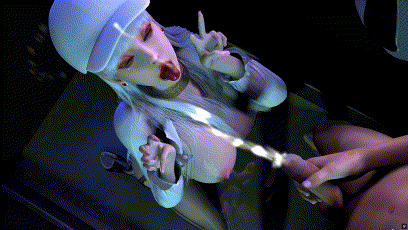 调教性感白发巨乳御姐 [3D]-4.gif