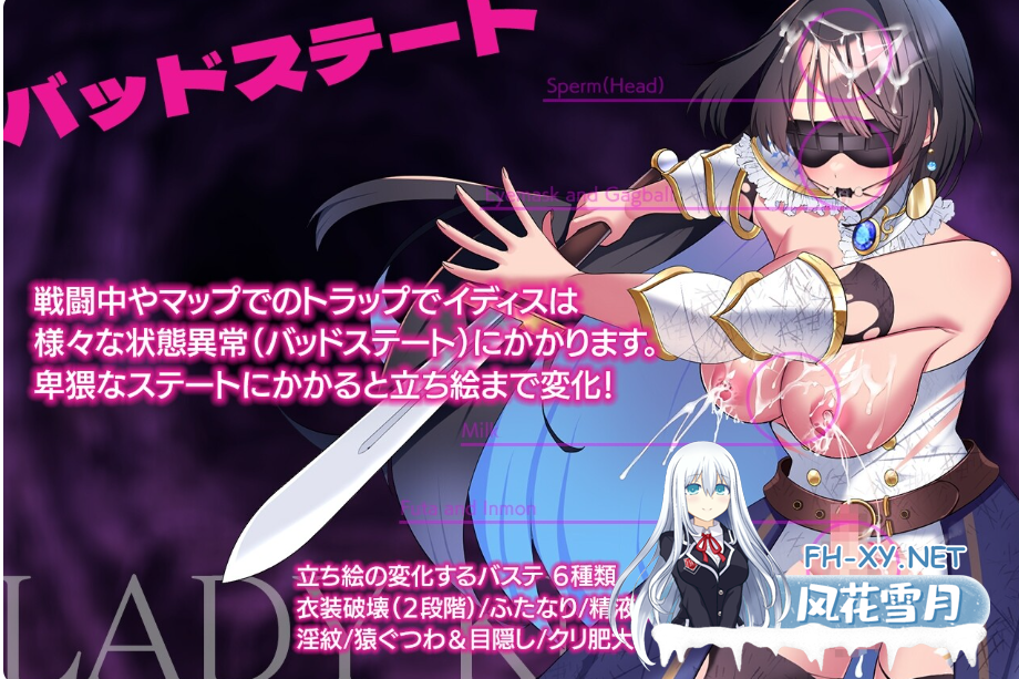 　 PC[战斗H拔作RPG]夜之淑女-淫魔的迷宫- レディーナイト-淫魔の迷宮- AI汉化版+全回想存档[800M]-3.png