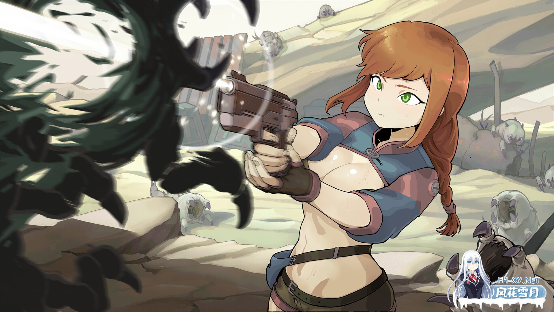 [SLG/STEAM官中/步兵/巨乳/口交]虫潮孤堡：机欲防线/Swarm Bunker: Lust Defense[Demo][PC/960M]-11.jpg