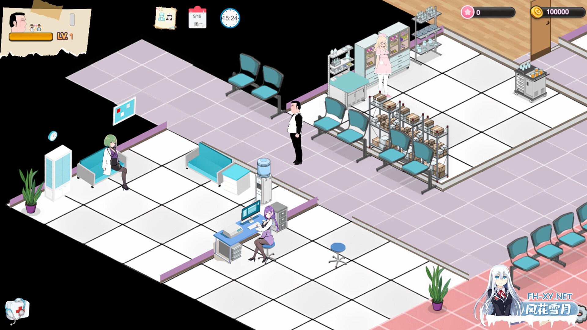 [SLG/经营/动态/STEAM官中/步兵/口交/巨乳/更新]黑山综合医院/黒山総合病院/BM General Hospital[Ver3.6.7][PC/2.50G]-5.jpg