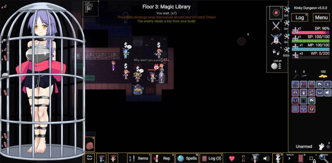 [PC][RPG/官中/动态/]变态地牢/Kinky Dungeon v5.5.0 官方中文 [738MB]-2.jpg