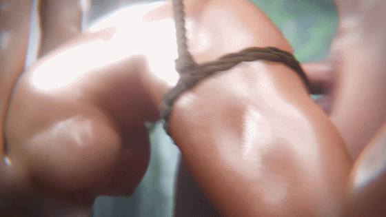 mept44 3月新作：蝙蝠女+明萨拉+劳拉 性感御姐惨遭哥布林小鬼族群轮奸中出-2.gif