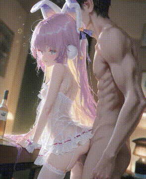 AI动画 碧蓝航线萝莉 塔什干+拉菲 有CV [329M]-12.gif