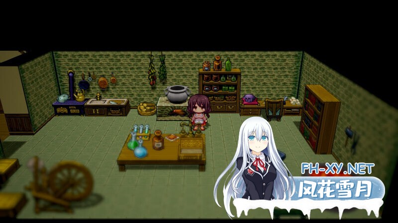 [RPG/生肉/巨乳/乳交/像素]魔女继承者 -采集与制作-/魔女を継ぐもの -Gathering & Crafting-[Demo][PC/5.90G]-7.jpg