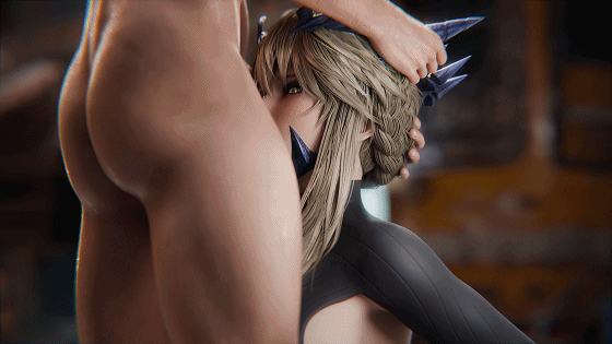 Magikal3D 3月新作：Artoria 阿尔托莉雅 性感御姐强制骑乘榨精-1.gif