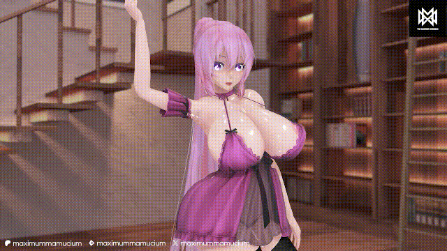 V家 巡音 黑丝睡裙 [76M]-1.gif