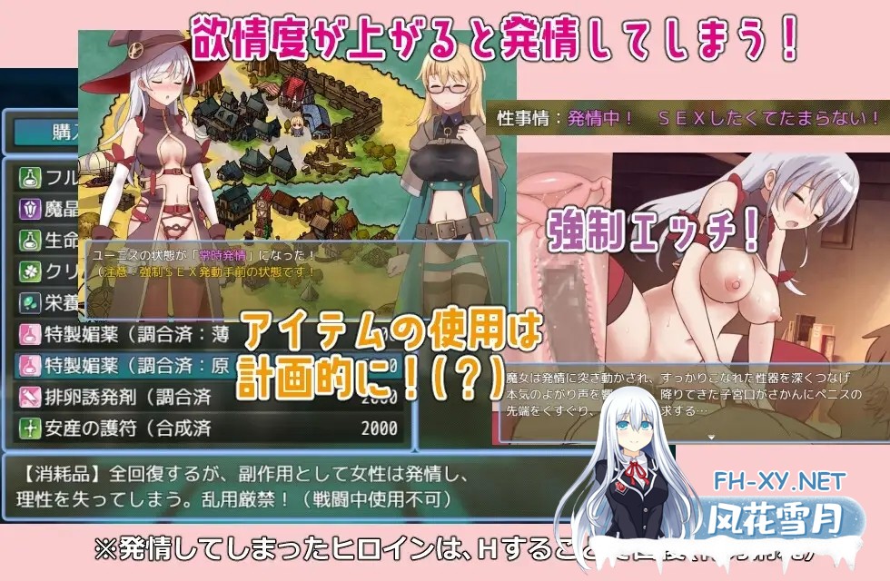 [日系RPG/汉化/奇幻/怀孕/PC]锈蚀地下城 ラスティーダンジョン v1.0s2 Mtool汉化版[1.14G]-10.jpg