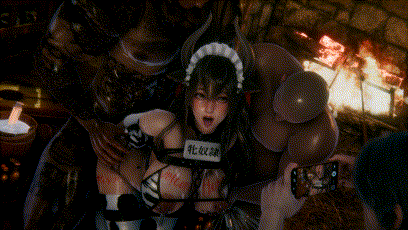 情趣母牛装巨乳乳环玉藻猫 [3D]-3.gif